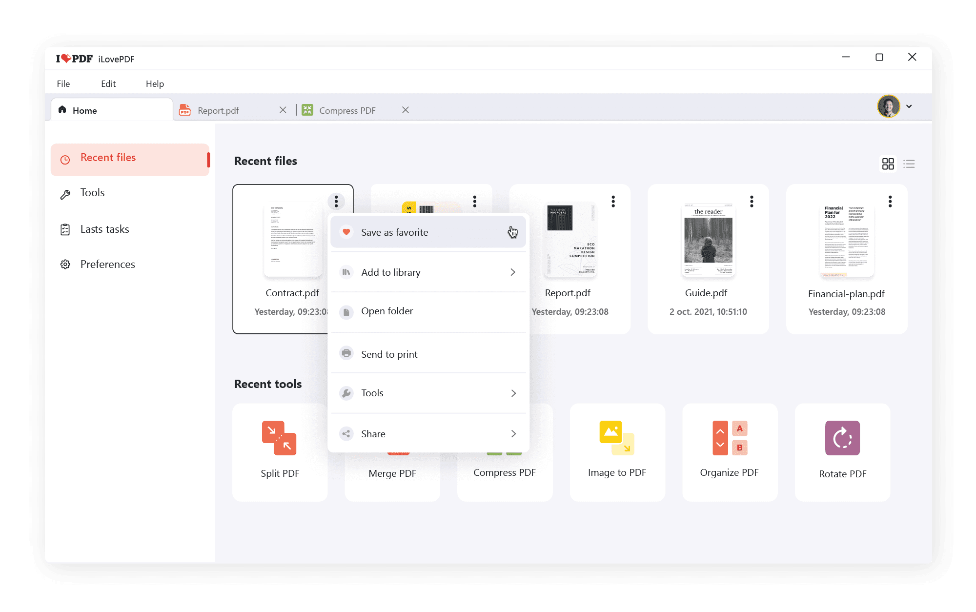 LoverPDF Desktop Preview